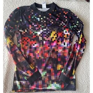 Vintage Y2K Burton DRYRIDE All Over Print Longsleeve Base Layer Shirt L
